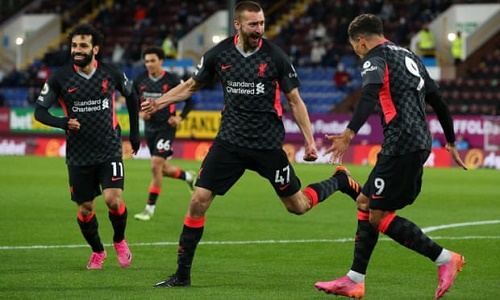英超利物浦3-0伯恩利重回前四详细介绍